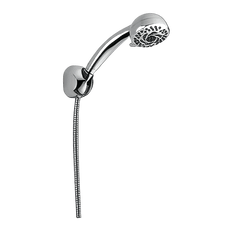 Picture of Delta Premium 5-Setting Fixed Wall Mount Hand Shower with Hose, Chrome