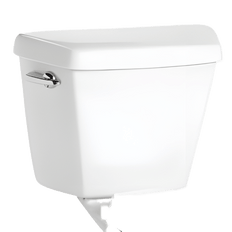 Picture of Mansfield Denali 1.6 gpf SmartFlush Toilet Tank with Lid, White, Tank For 4977 Bowl