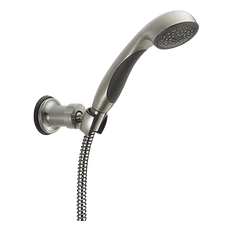 Picture of Delta Lahara Single-Setting Adjustable Wall Mount Hand Shower with Hose, Stainless Steel