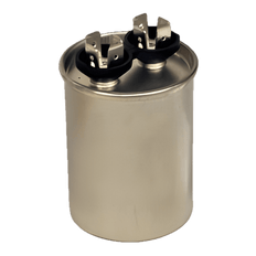 Picture of Jard 7.5 MFD 440VAC Single Section Round Motor Run Capacitor, Aluminum