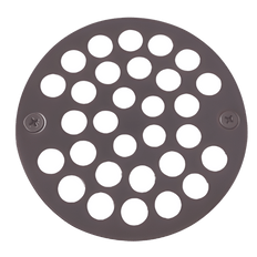 Picture of 4 inch OD Strainer with 3-3/8 inch Screw Holes, Oil-Rubbed Bronze