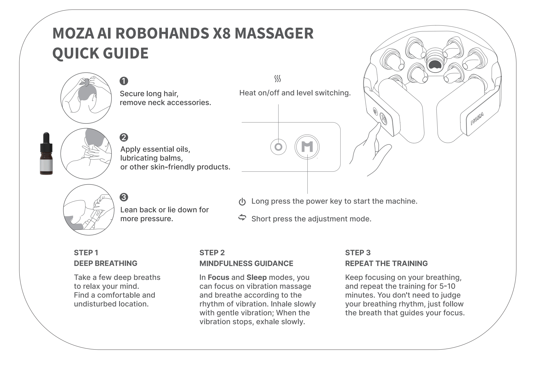 MOZA AI RoboHands Delivers the Ultimate Neck Massaging 