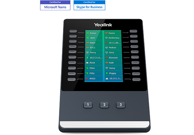 Yealink EXP50 LCD Genişleme Modülü - Yealink Turkiye product image