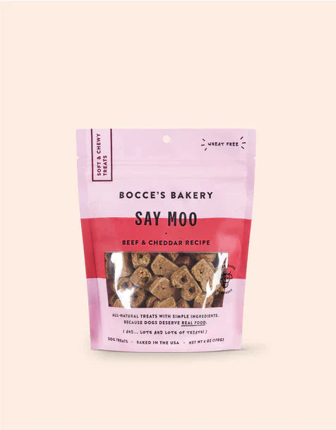 Bocce's Bakery Say Moo Soft & Chewy Treats
