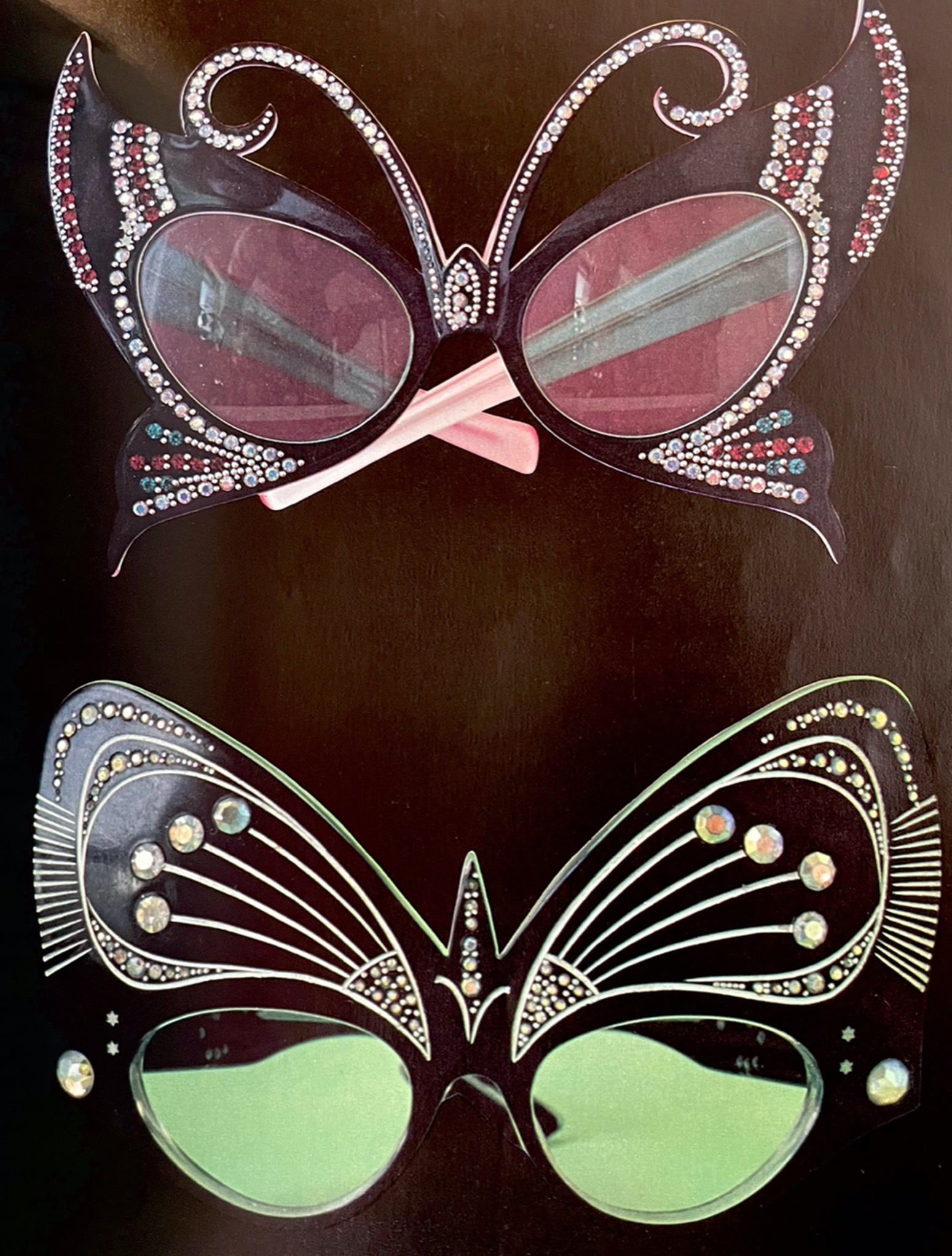 vintage butterfly sunglasses