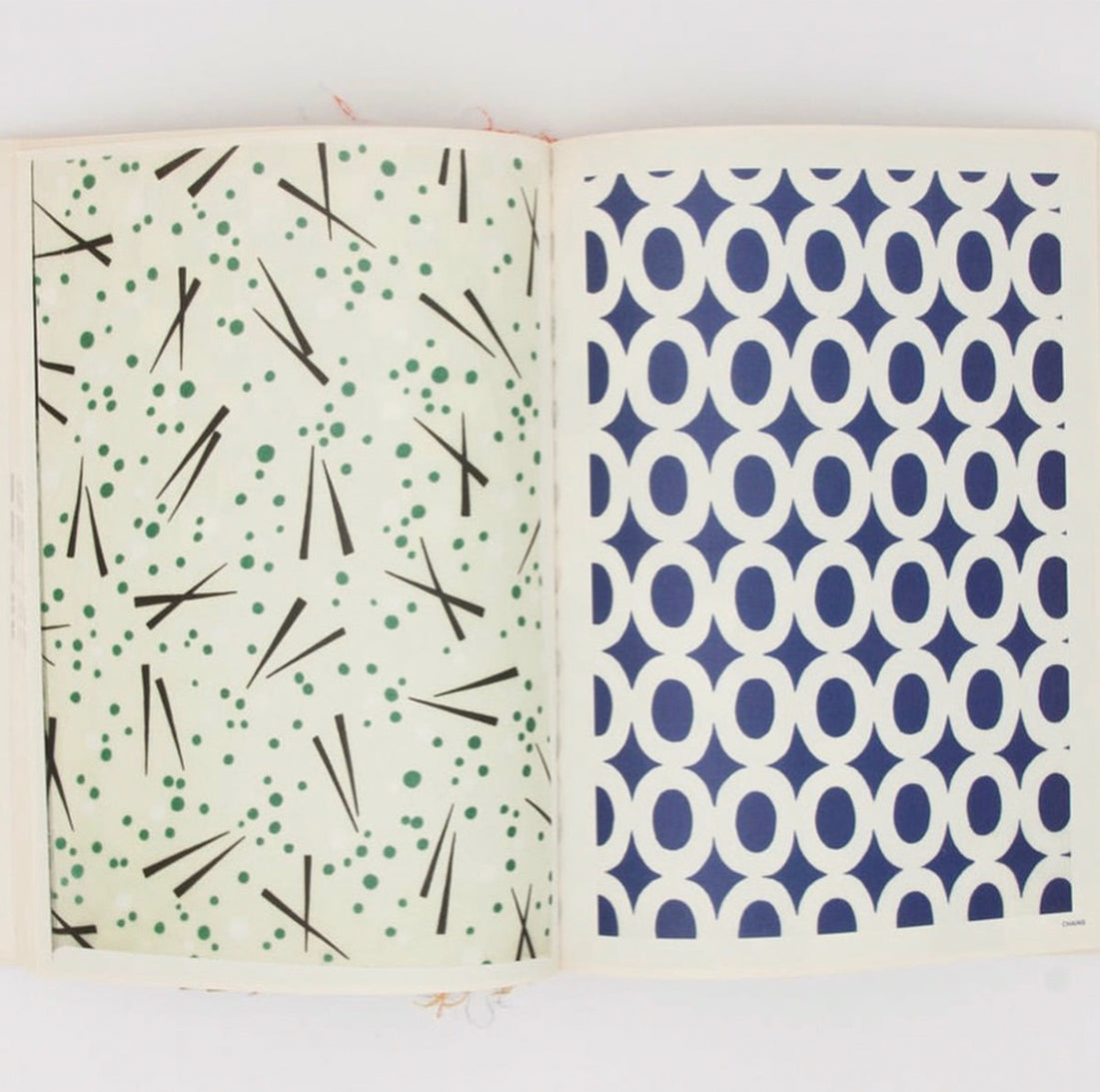 book with patterns