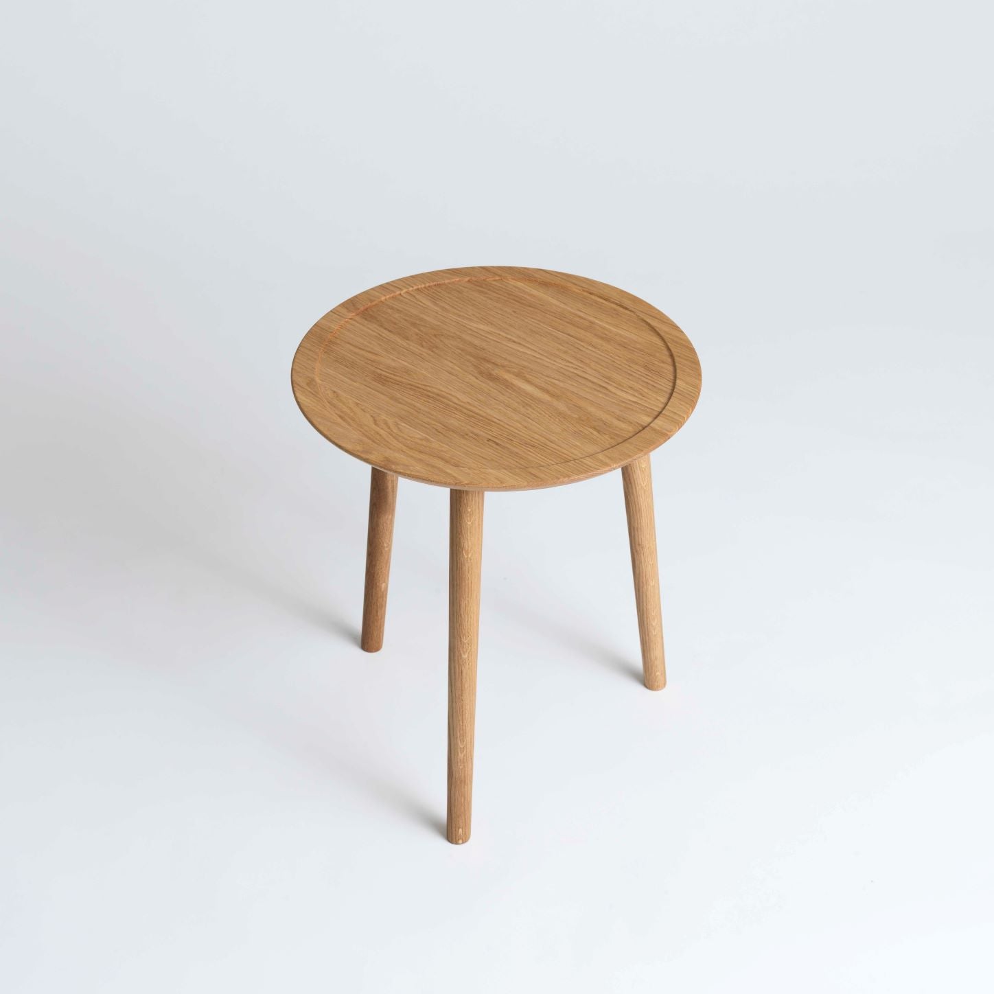 Billede af Dodona Coffee Table Ø 46, olieret egetræ