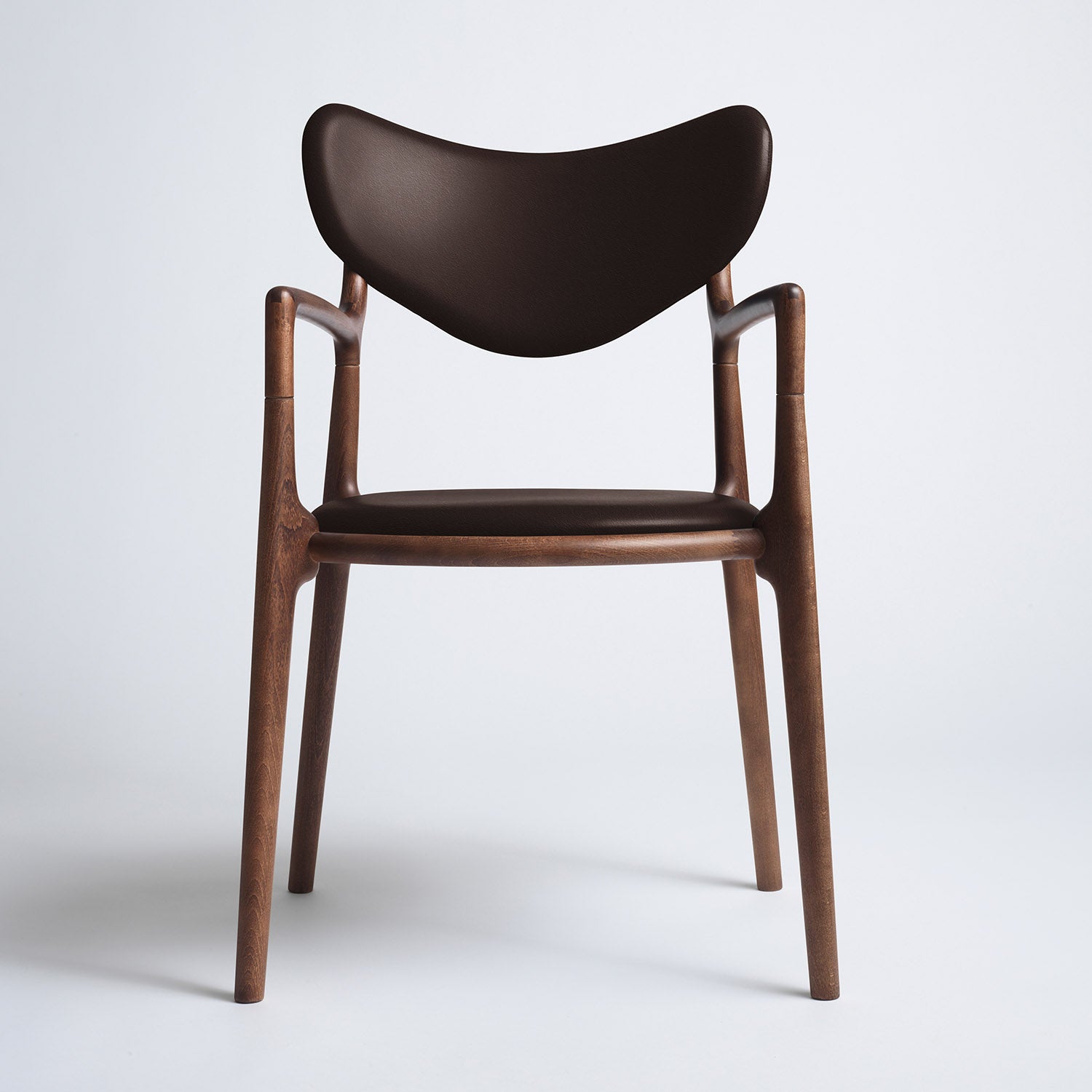 Billede af Salon - Walnut Stained Beech Exclusive Choco