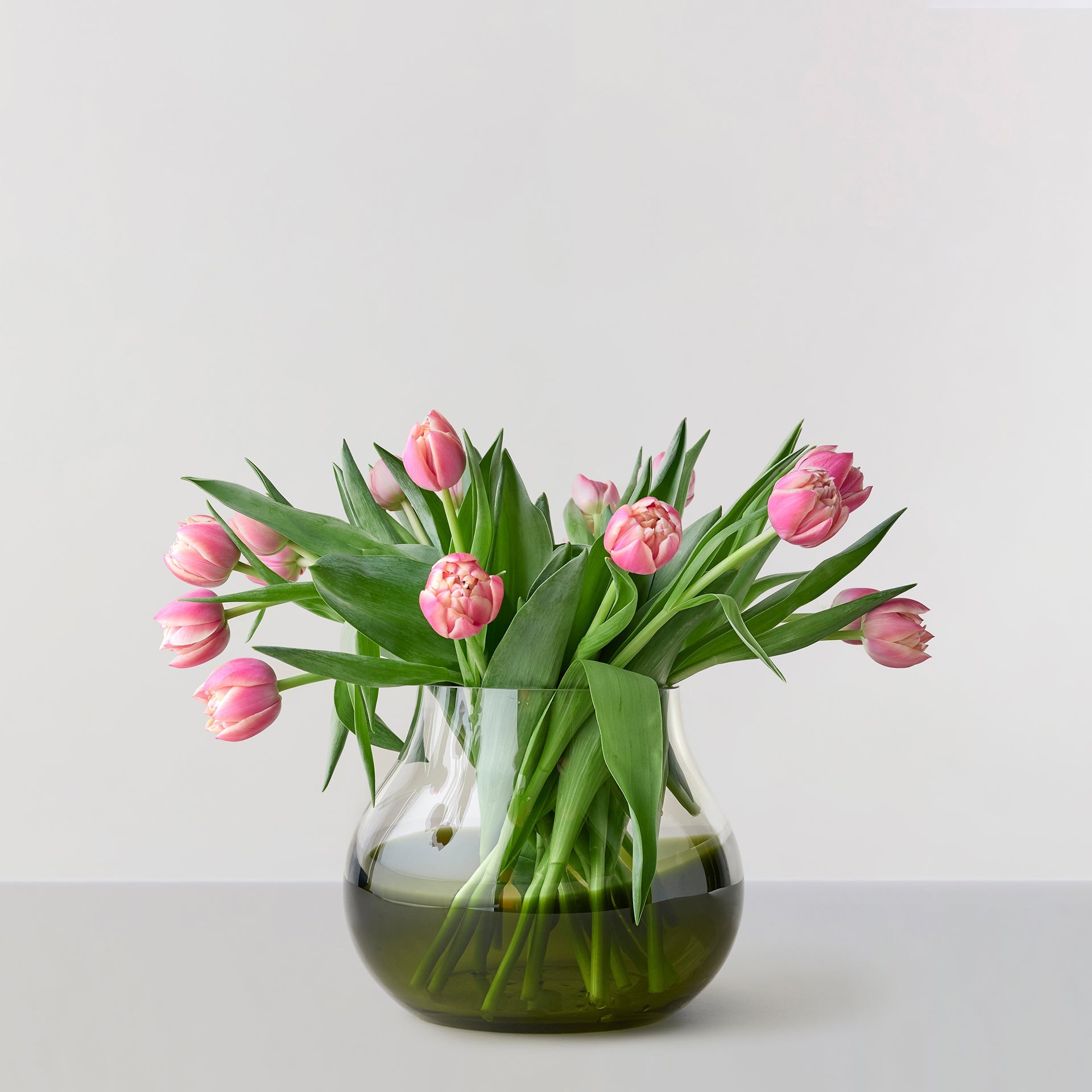 Billede af Flower Vase no. 23 - Moss green