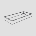 Billede af Module 3, High base, Smoked, Depth 36 cm