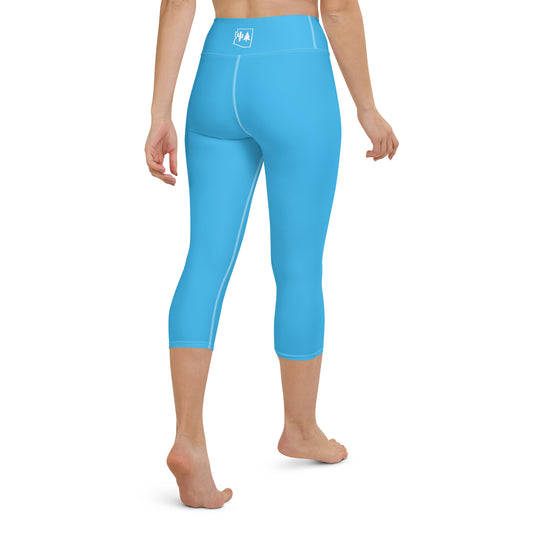 Arizona Trails Blue Spa Yoga High Waisted Capri Leggings - Blue Spa Ed –  Arizona Trails Apparel