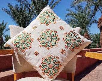 Moroccan throw pillows