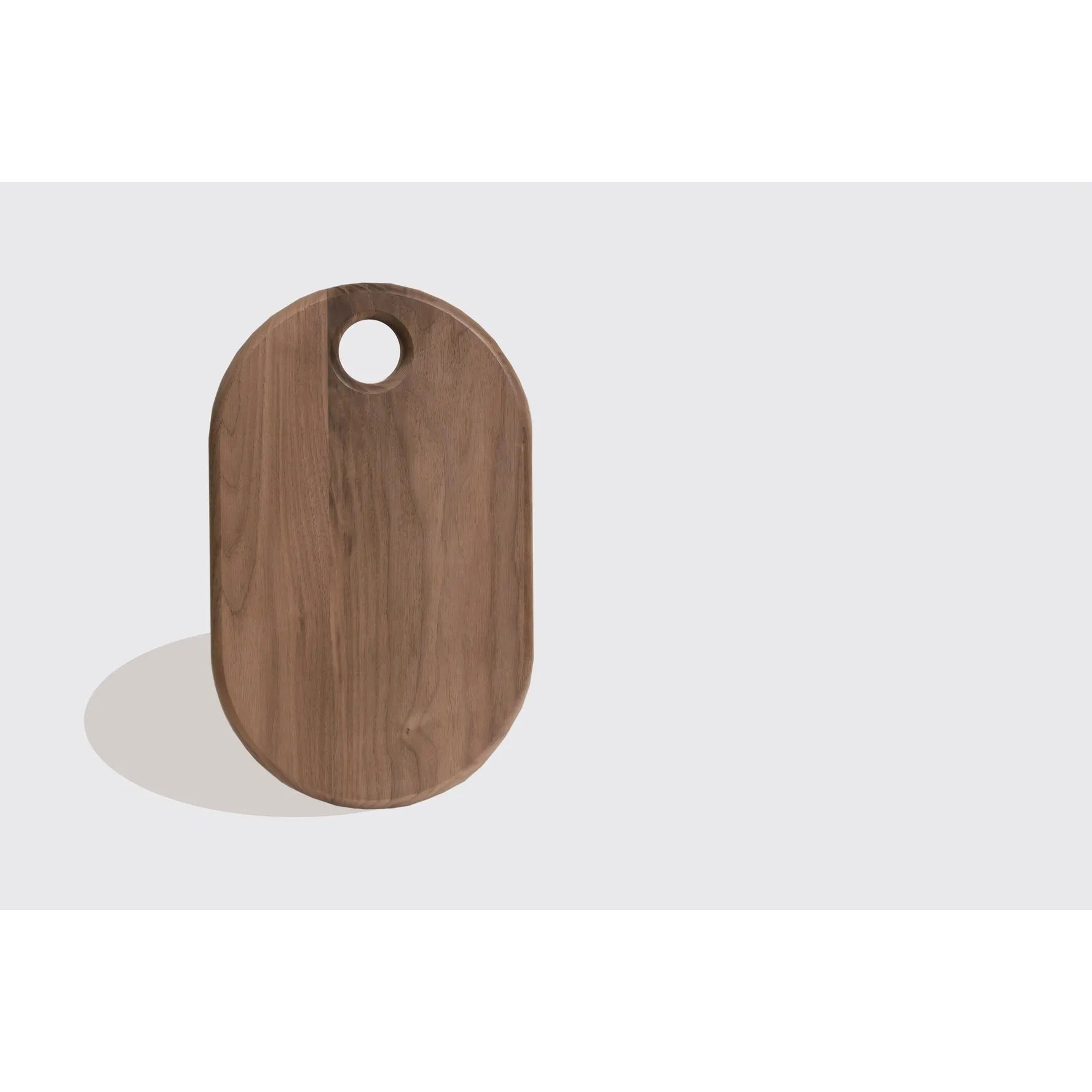 Oval Walnut Cutting Board