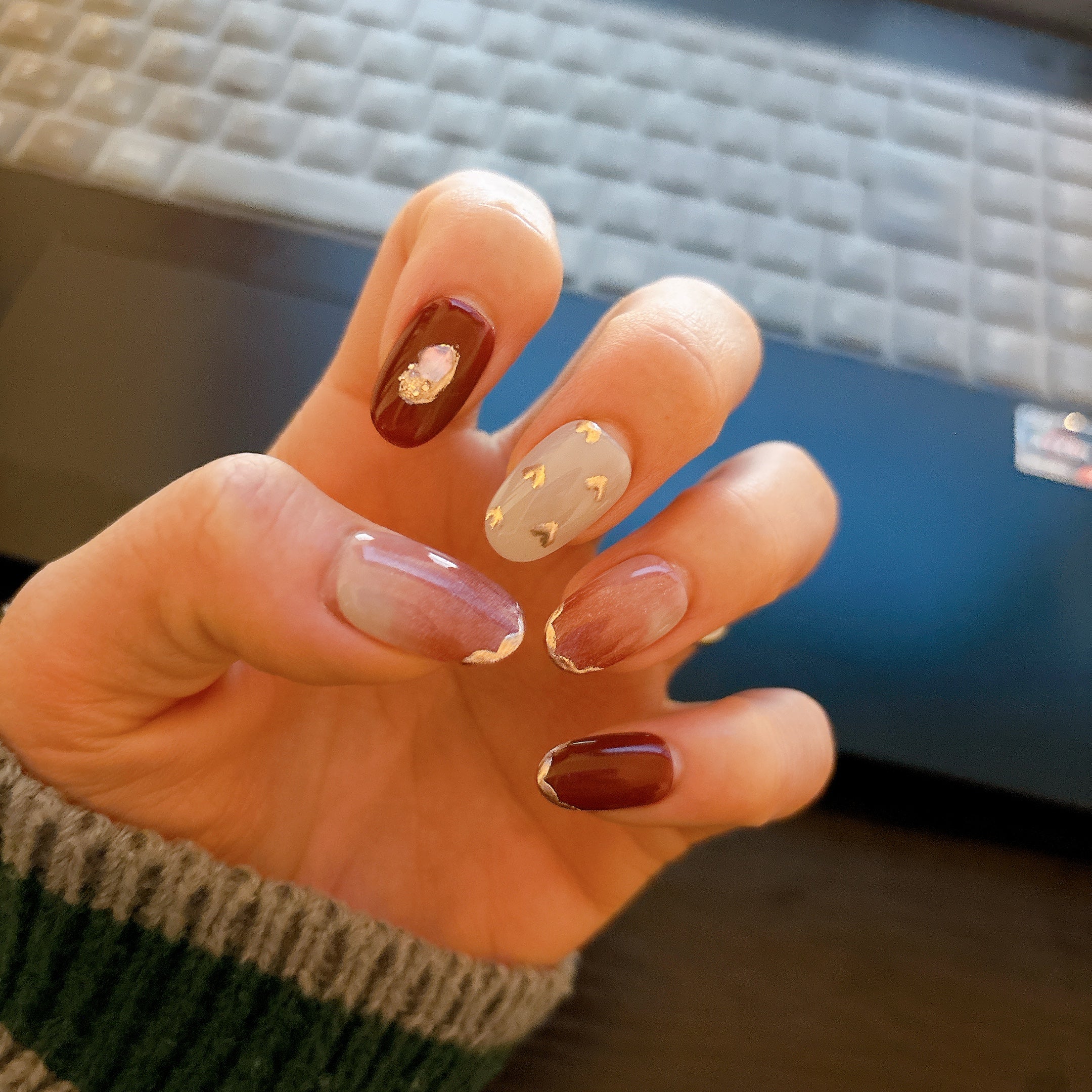 も*︎様 エバーネイル EVER NAIL Valentine No.2 グルー エバーネイル EVER NAIL Valentine No.2 グルー付き
