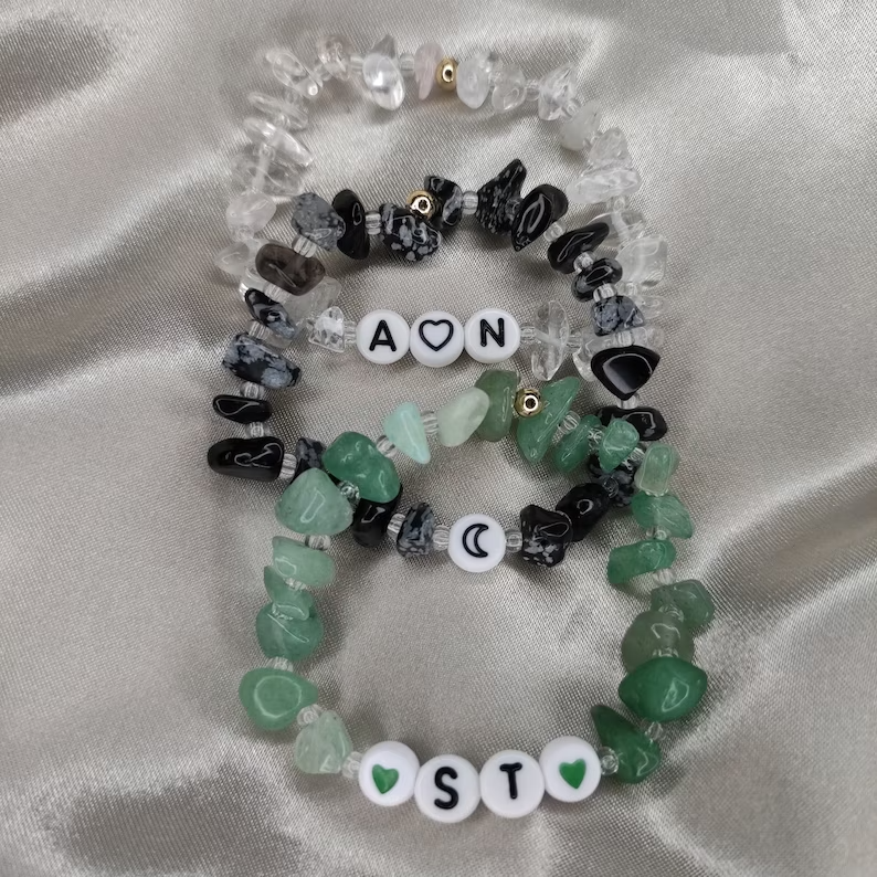 Custom Crystal Bracelets  Shopee Singapore