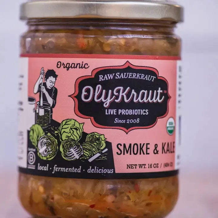 Organic Sauerkraut Smoke & Kale