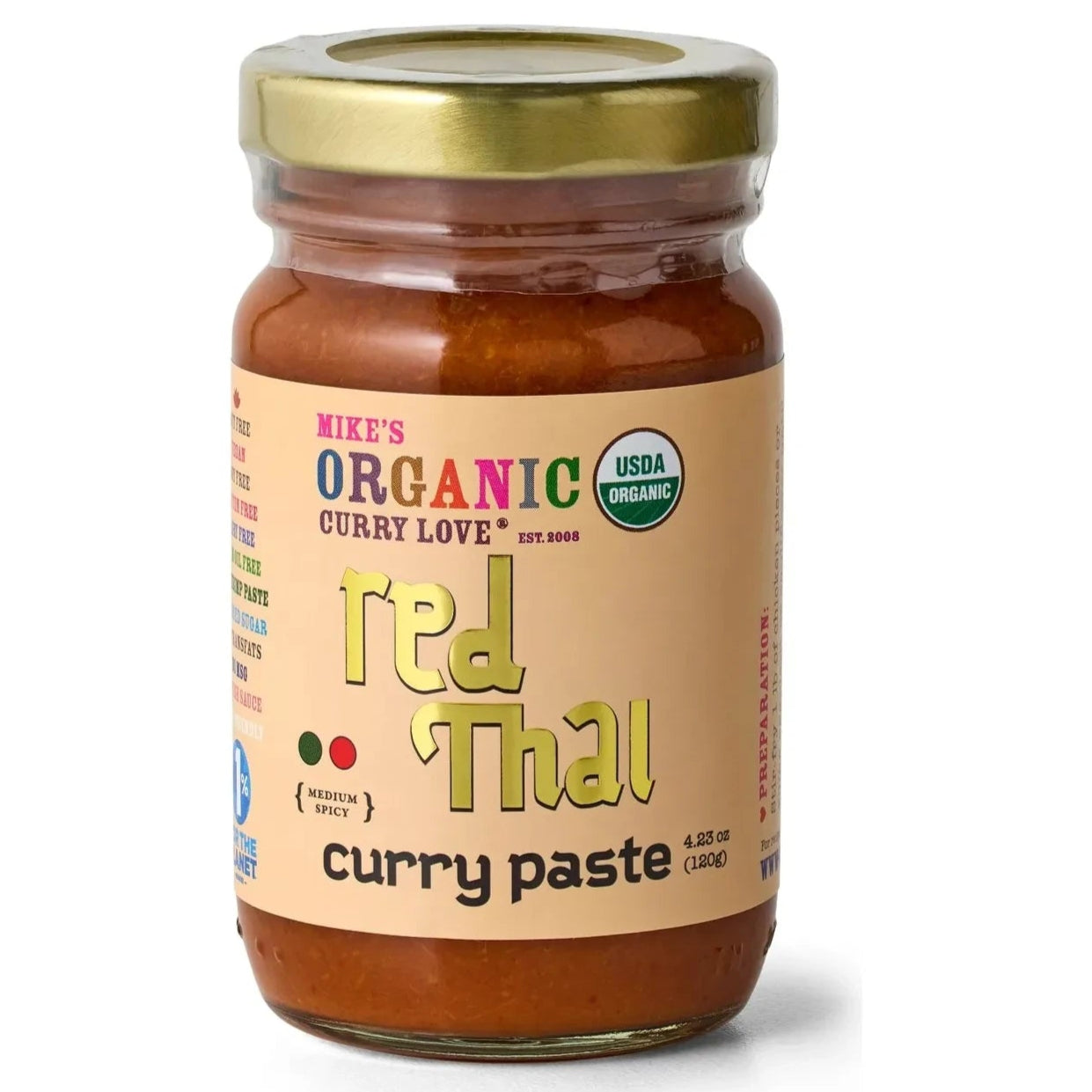 Organic Red Thai Curry Paste