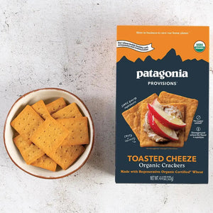 Organic Sourdough Crackers Toasted Cheeze - Nutrient Farm