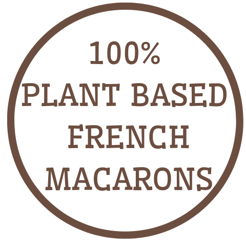 100% PLANT BASED FRENCH MACARONS