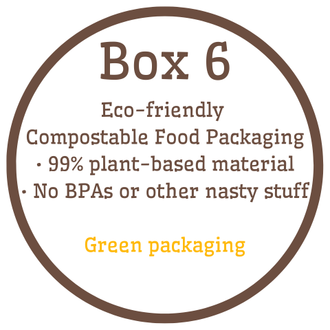 Eco friendly Compostable Food Packaging
