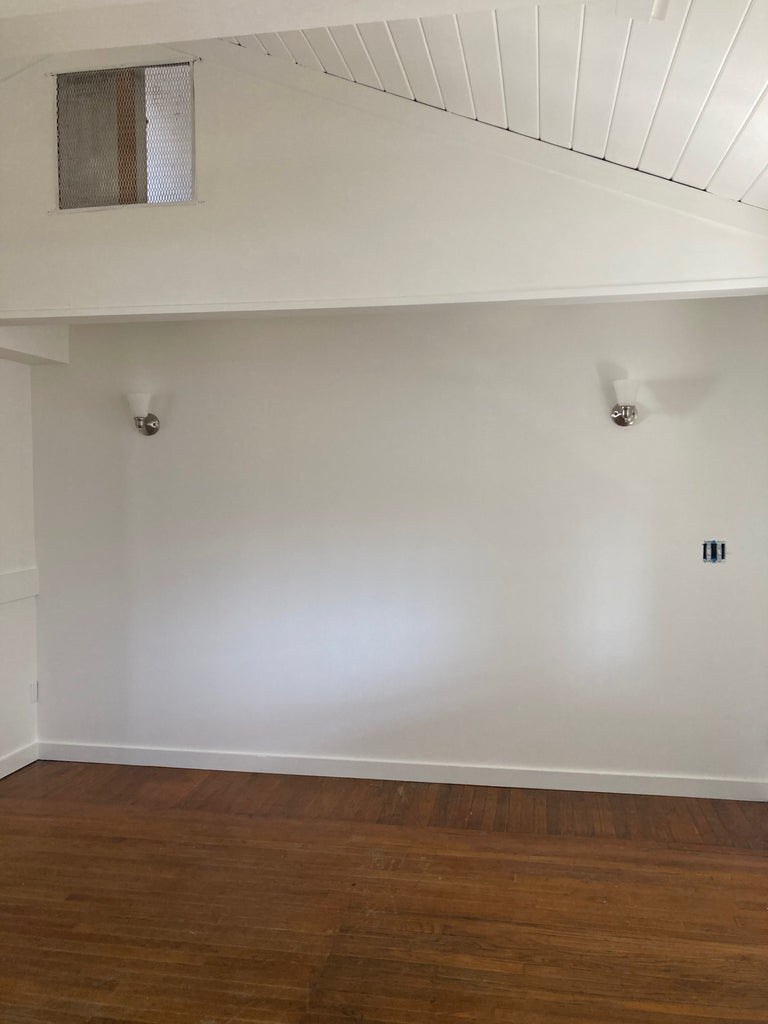 Mudroom or drop zone before for Quittner Apartment project apartment remodel apartment makeover