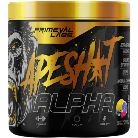 Primeval Labs APESH*T Alpha , 40 Servings.
