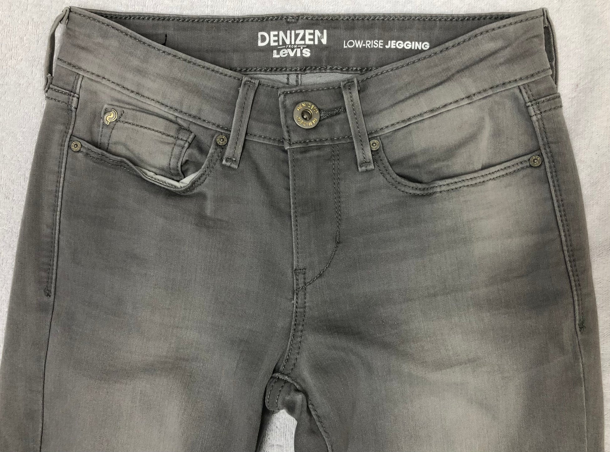 Denizen Levi's Low Rise Jeggings Jeans Gray Small – Eleete Palace