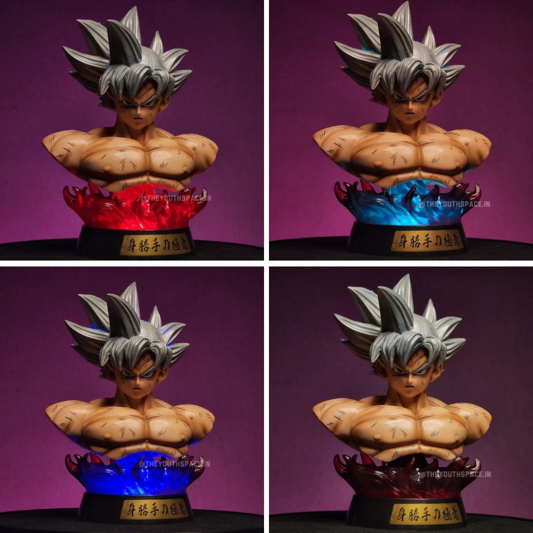 Figurine Ichibansho Son Goku Ultra Instinct Dokkan Battle Dragon Ball Z 17cm  — nauticamilanonline