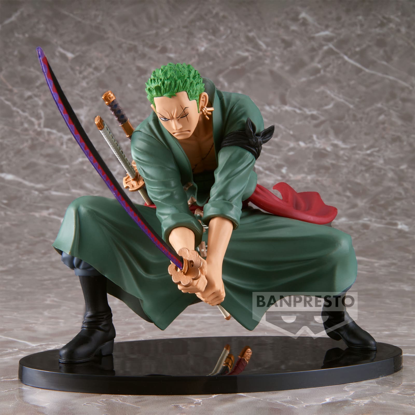 One Piece World Figure Colosseum 3 Super Master Stars Piece Roronoa Zoro  The Brush