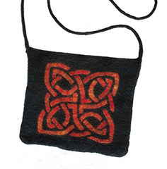 Felted Knotwork Purse by Sherri O Designs