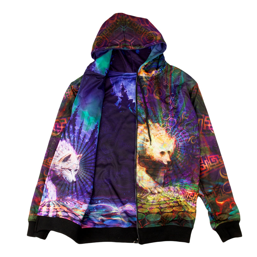 WEIRDO LONE WOLF REVERSIBLE HOODIE LINER | tecnotelas.com.br