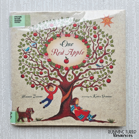 One Red Apple Read Aloud Suggestion for Kindergarten and 1st Grade