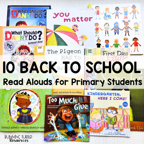 10 Back to School Read Alouds for the Primary Classroom