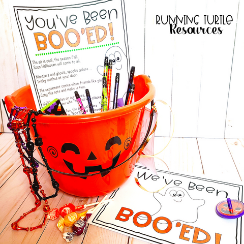 You've Been Boo'd Boo Bucket October Morale Booster