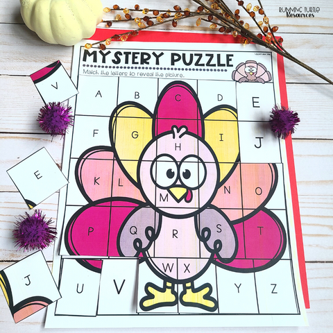 Thanksgiving Mystery Puzzles