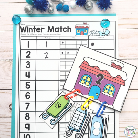 Winter Number Match