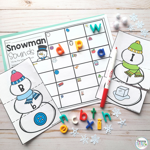 Winter Snowman Sounds for Kindergarten and Preschool