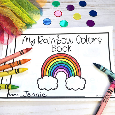 Rainbow Emergent Reader for St. Patrick's Day