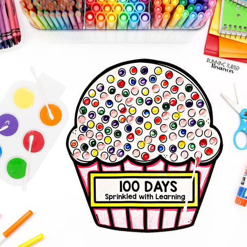 Free 100th Day of School Craft