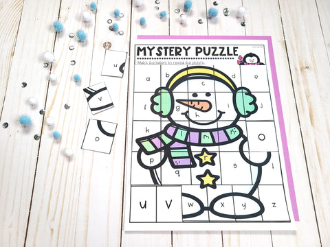 Winter Mystery Puzzle