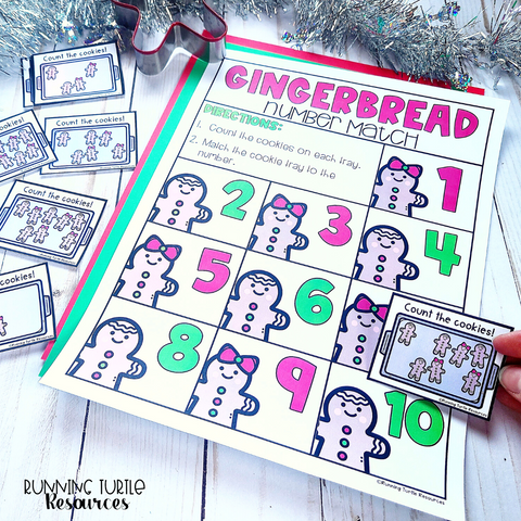 Gingerbread Math for Kindergarten Students