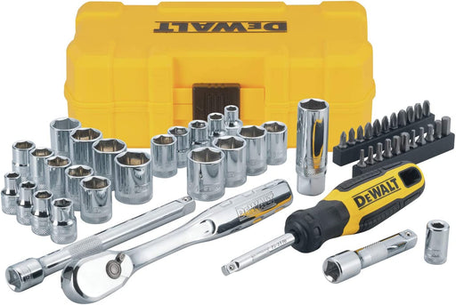 DeWalt DWMT73808 70 Piece 1/4 Multi-Bit & Nut Driver Set