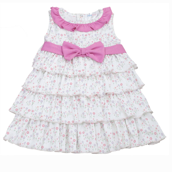 Baby Girl Cotton Dress - Secret Garden – PillieMillie