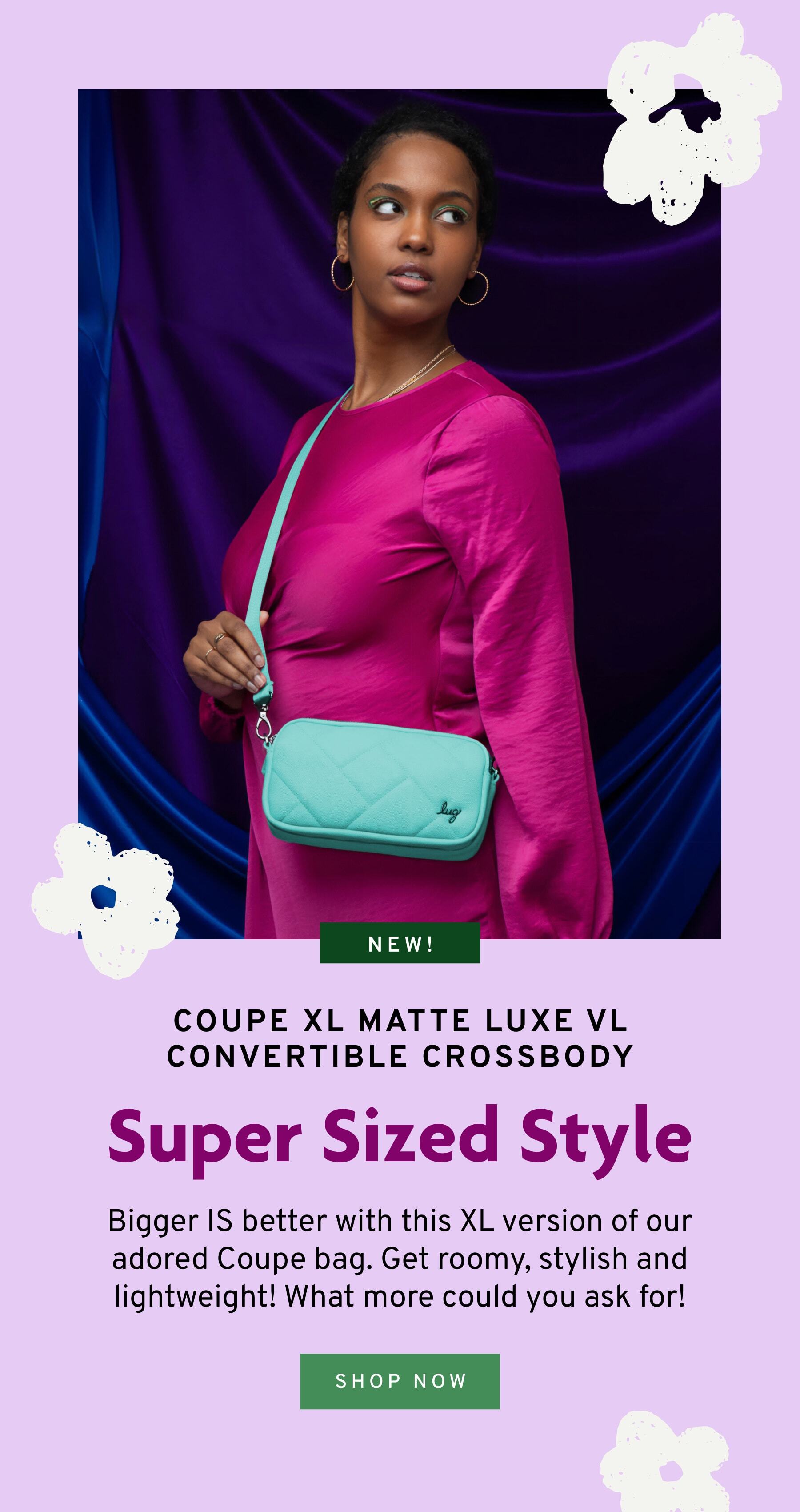 Coupe XL Matte Luxe crossbody