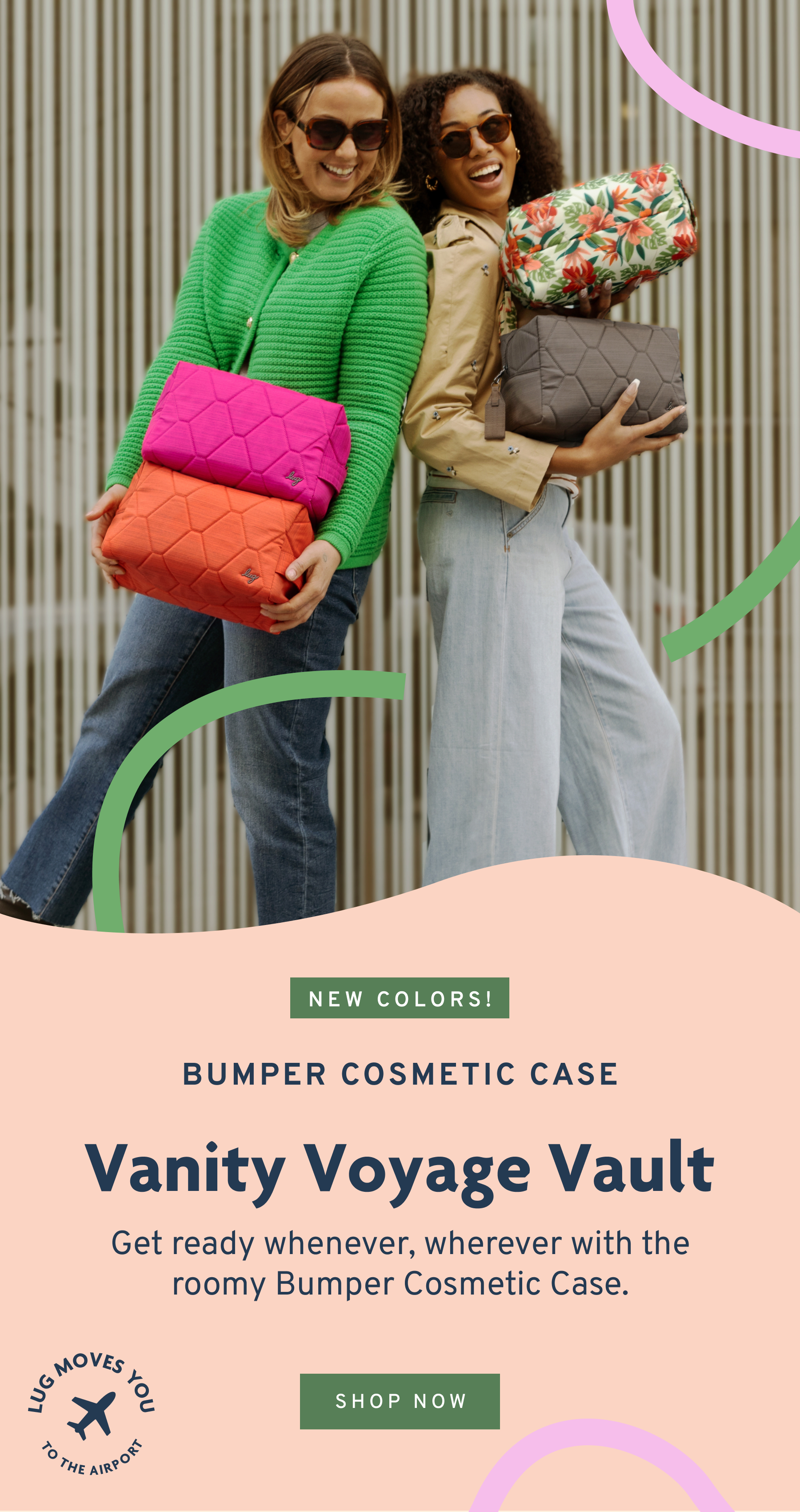 Bumper cosmetic case