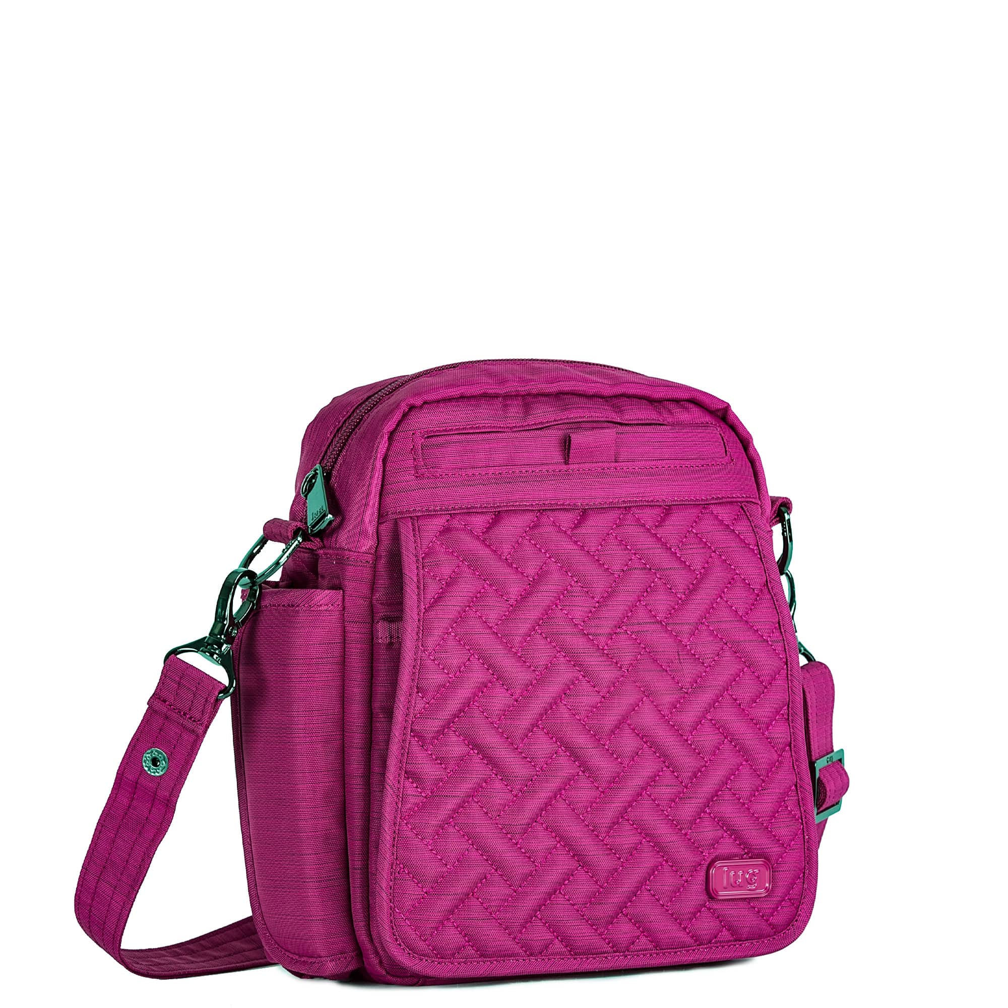 lug crossbody flapper