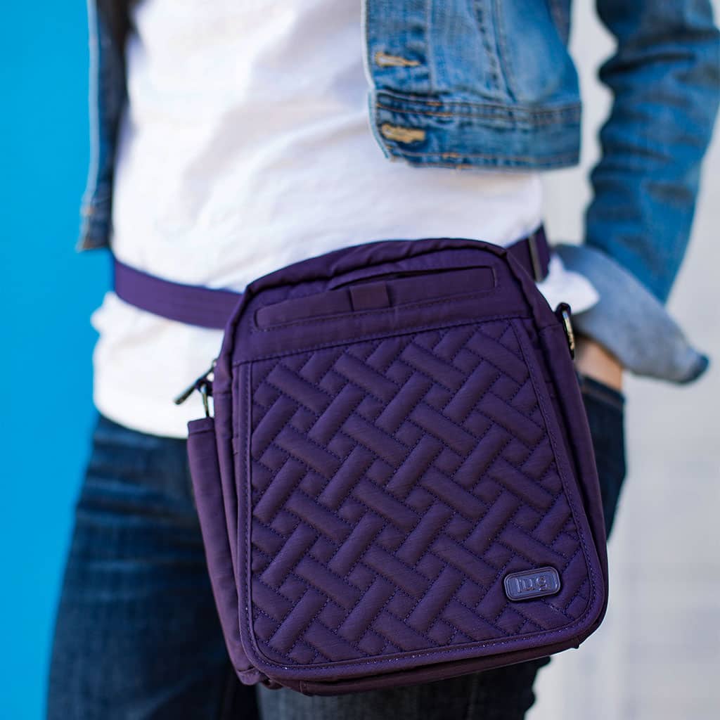 lug flapper crossbody