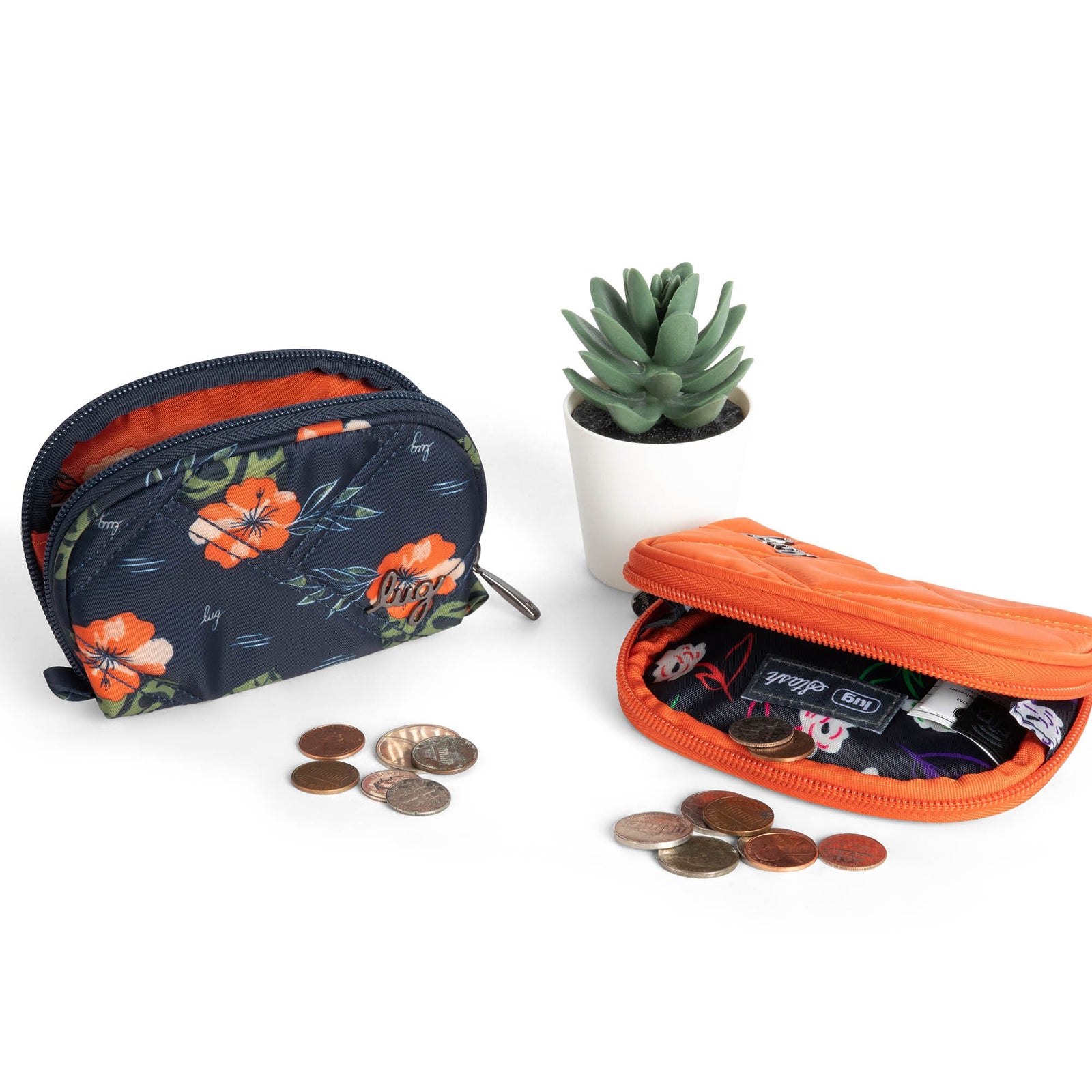 LUG - Heart Pouch - Card, Coin & Cash Pouch - Contemporary Black -  Planktown Hardware & More