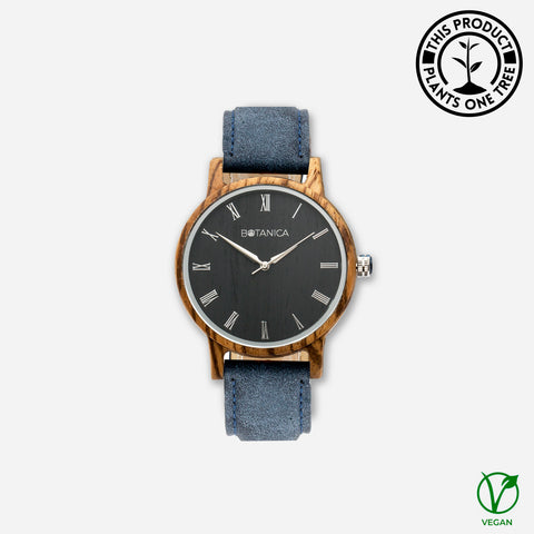 vegan wooden watch for men minimal watch 