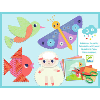 Kreative Kids Colourful Velvet Felt Art Picture Colouring Set For